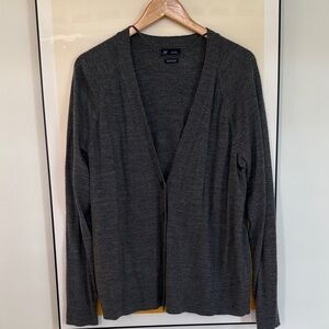 GAP Women's Dark Gray Cardigan
